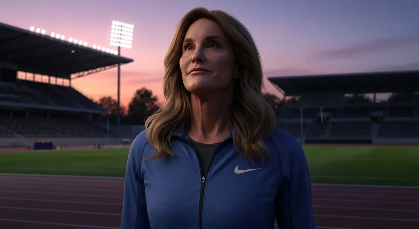 「ケイトリン・ジェンナー」「人はなぜ競うのか。金メダルのため?お金?名誉?そうじゃない。達成感のためさ。」の画像