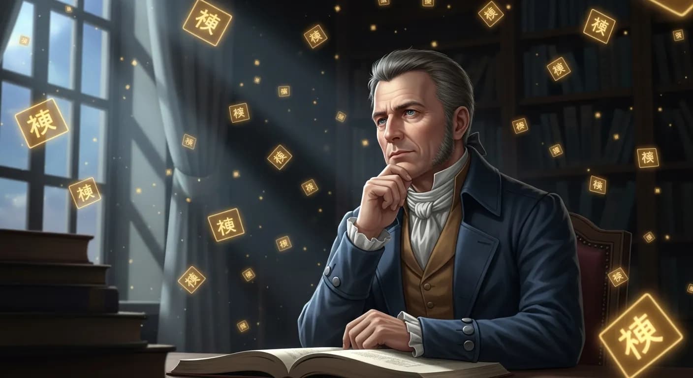 「ヨハン・ペーター・ヘーベル」「幸福になれるチャンスがいくらあったところで、 それを活用できる頭が無ければ、どうしようもない。」の画像