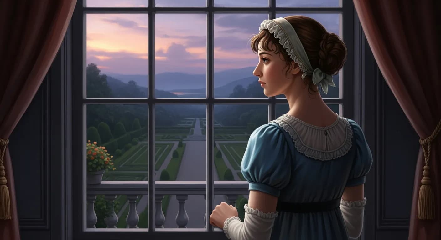 「ジェイン・オースティン」「結婚の幸福は、まったく運次第ですもの。 お互いに気心がわかっていても、 前もって似ていても、そんなことで幸せが増すというわけのものじゃないわ。」の画像