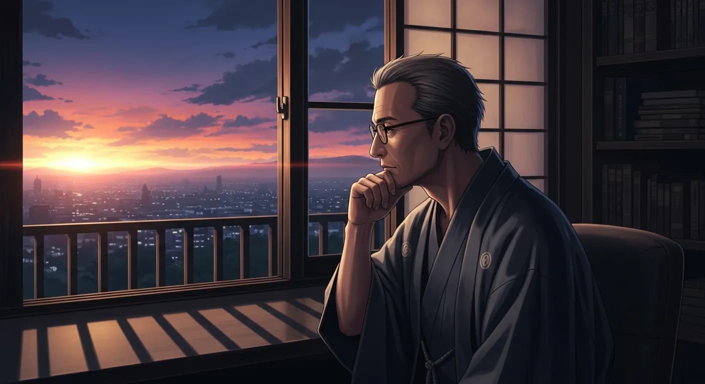 「弓月光」「僕は平和が怖い。何よりも怖い。……地獄を隠しているような気がしてね。」の画像