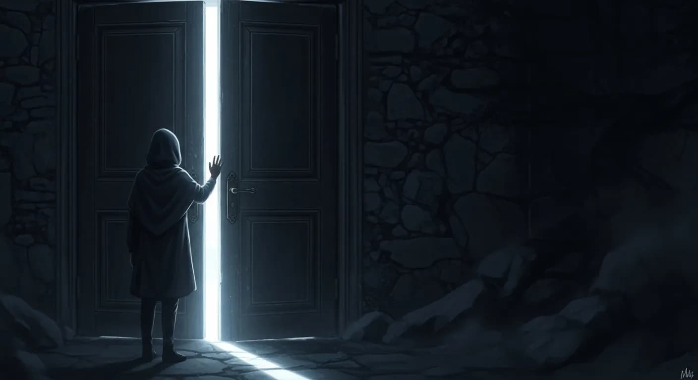 「ドアを叩け、さすれば開かれん」の画像