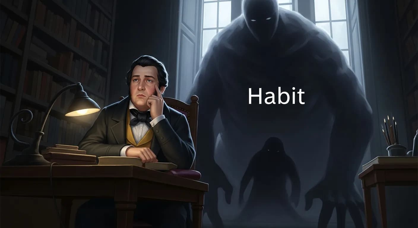 「オノレ・ド・バルザック」「結婚は一切のものを呑み込む魔物と絶えず戦わなくてはならない。 その魔物とはすなわち―――習慣のことだ。」の画像