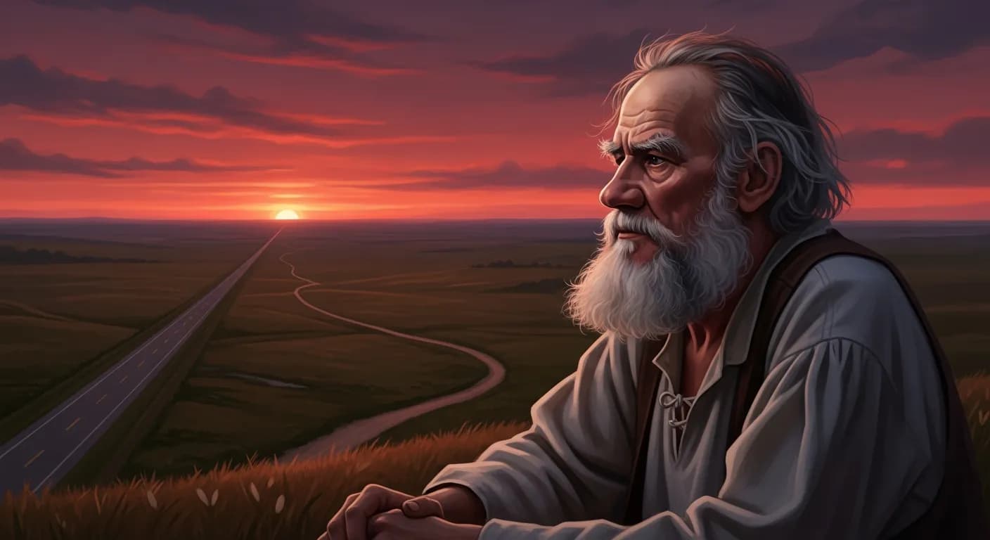 「レフ・トルストイ」「神のもとには大きなものも小さなものもありはしません。
人生においてもまた、大きなものも小さなものもありはしません。
あるものはただ、まっすぐなものと曲がったものだけです。」の画像