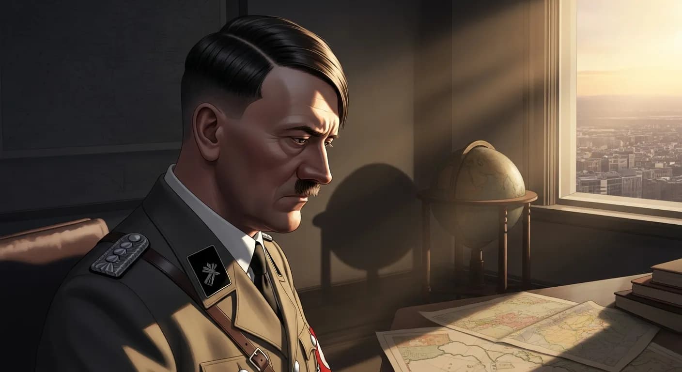 「アドルフ・ヒトラー」「女は弱い男を支配するよりも、強い男に支配されたがる。」の画像