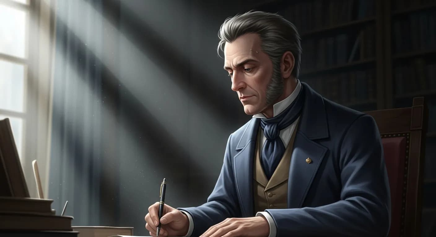 「アベル=フランソワ・ヴィルマン」「人間は自己の運命を創造するのであって、 これを迎えるものではない。」の画像