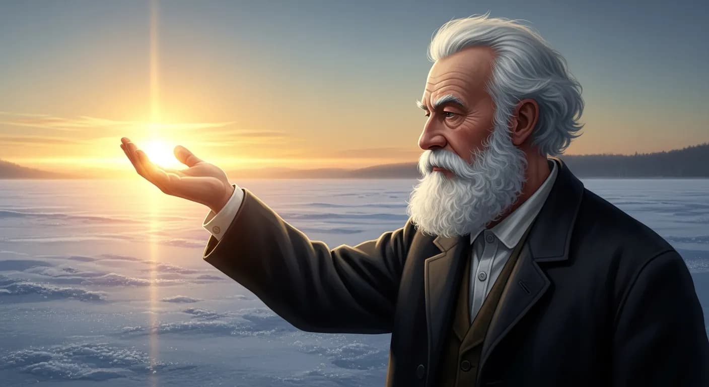 「ウォルト・ホイットマン」「寒さにふるえた者ほど太陽を暖かく感じる。 人生の悩みをくぐった者ほど生命の尊さを知る。」の画像