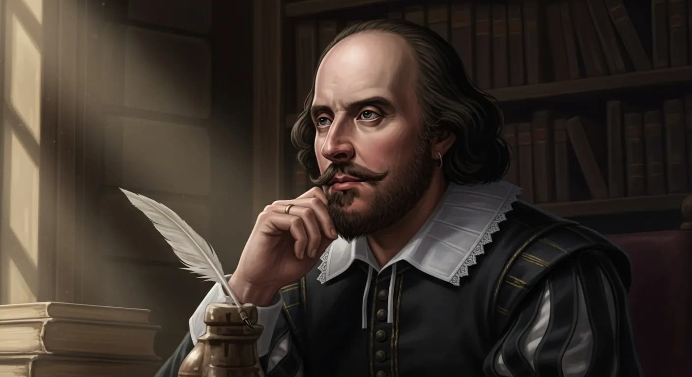 「ウィリアム・シェイクスピア」「人間一度しか死ぬことはできない。」の画像