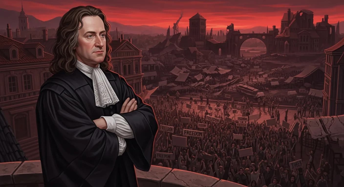 「ジョン・ミルトン」「人々が自由を叫ぶとき、彼等は放縦を意味するのだ。」の画像