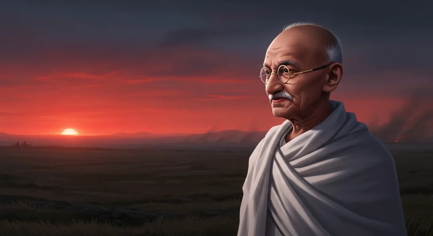 「マハトマ・ガンディー」「弱い者ほど相手を許すことができない。許すということは、強さの証だ。」の画像