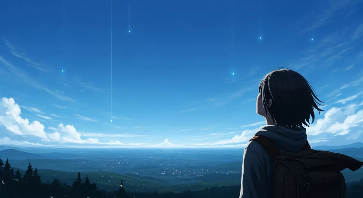 「空はどんな人の上でも青いわ。」の画像