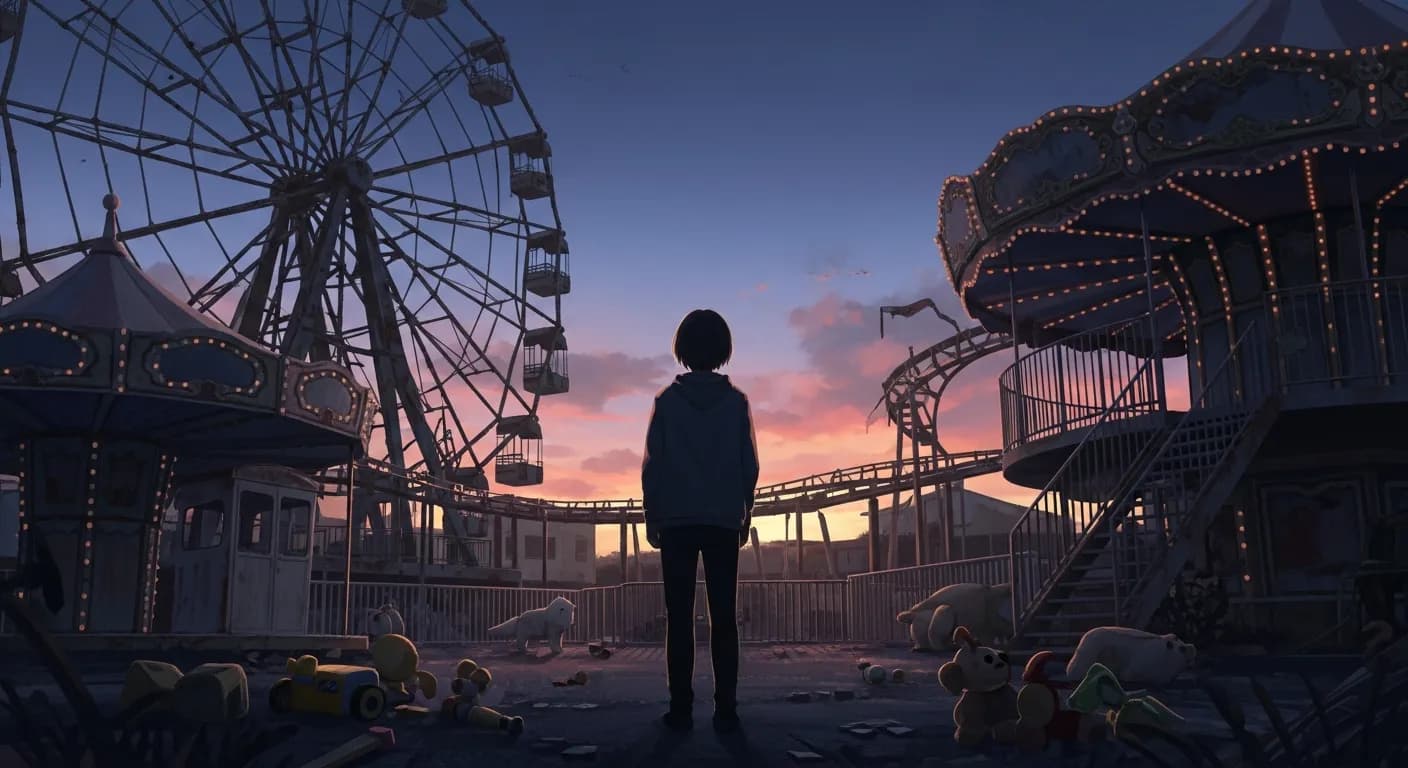 「子供っぽい空想遊びはそれで終わった。成長とともに信じる心は薄れる。 そう望んだからではなく、それが現実なのだ。」の画像