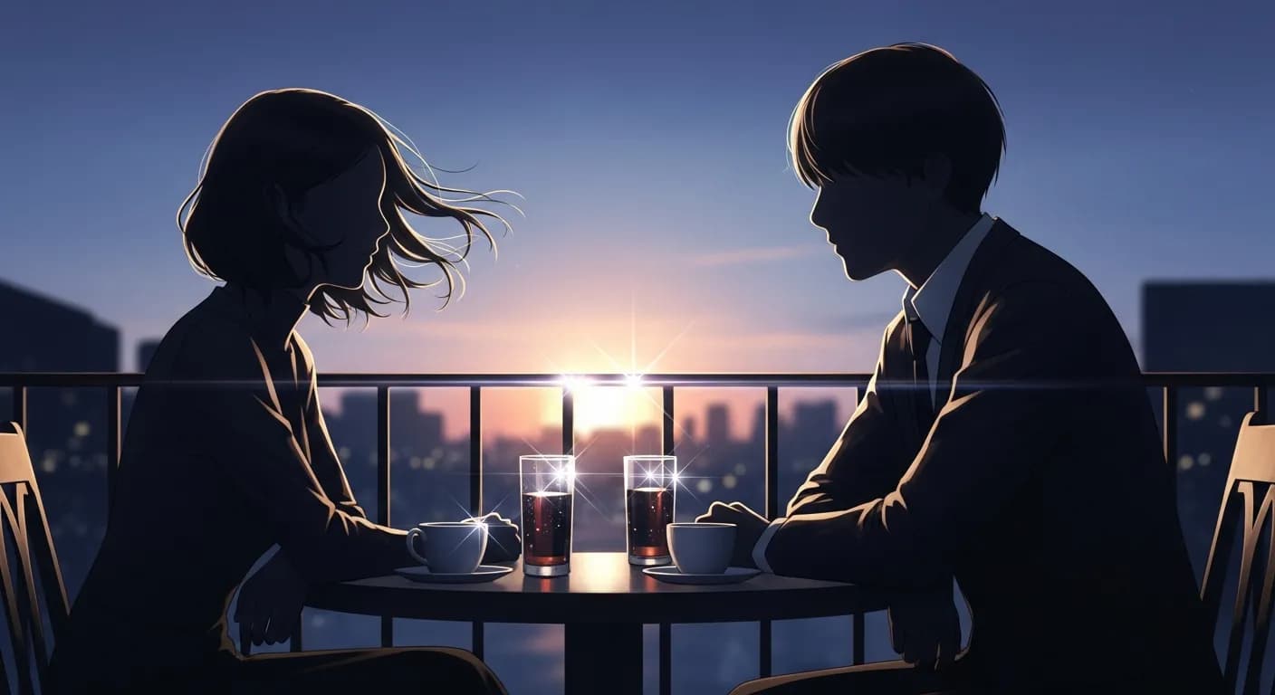 「「君は会うたびに美しくなる」 「会ったのはついさっきよ」 「その間に美しくなった」」の画像