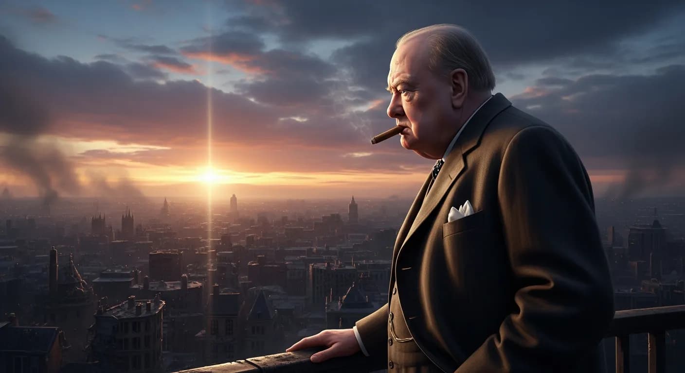 「ウィンストン・チャーチル」「金を失うのは小さく、名誉を失うのは大きい。 しかし、勇気を失うことは全てを失う。」の画像