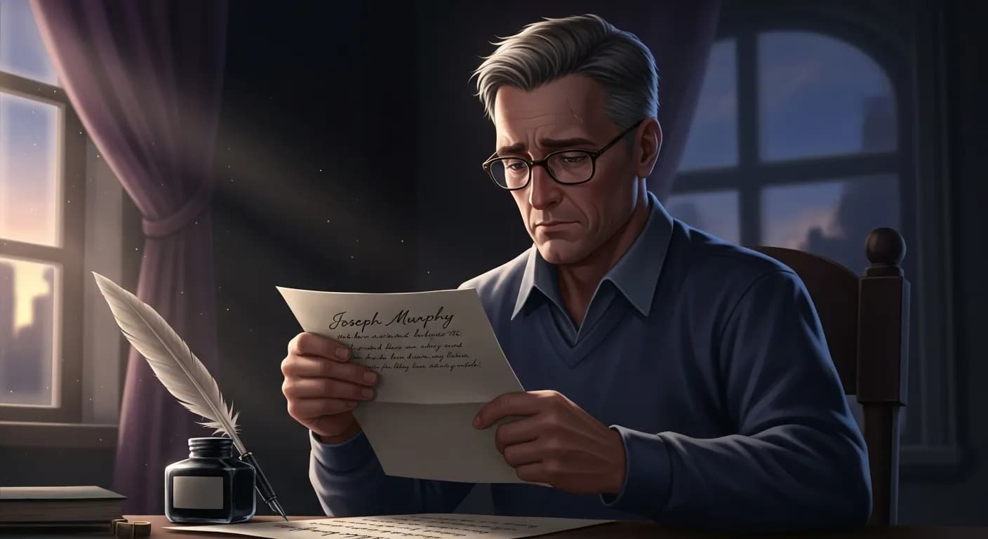 「ジョセフ・マーフィー」「夜中に命がけで書いたラブレターほど、翌朝読むに耐えないものはない。また、投函したとたん猛烈に書き直したくなる。」の画像