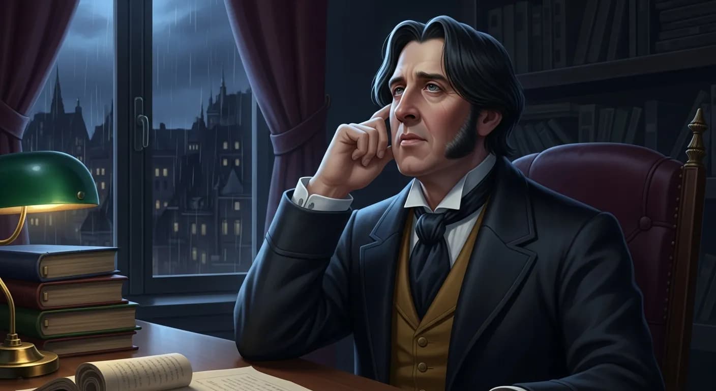 「オスカー・ワイルド」「お前の唇は苦い味がした。 あれは血の味だったろうか?……いや、ことによったらあれは恋の味かもしれない。 恋は苦い味がするというから。」の画像