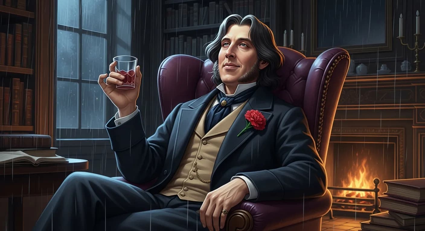 「オスカー・ワイルド」「女は男に欠点があるからこそ愛するのだ。 男に欠点が多ければ女は何もかも許してくれる。 我々の知性さえもだ。」の画像