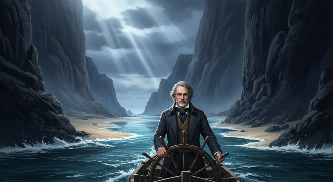 「ルートヴィヒ・ベルネ」「貧困は、人生という海の砂州であり、冨は岩壁である。 幸福な人々は、その間をすり抜けて船を操っていく。」の画像