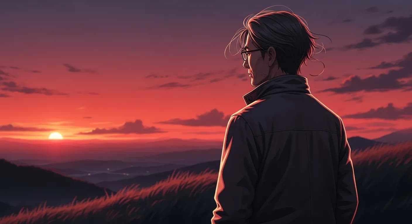 「藤本義一」「迷ったらダメなんだな。 人生の答えなんて、考えたって分かるものじゃない。 ただ、そのときそのときを、 ぎりぎり一杯生きている奴だけにその答えは見えてくるんじゃないだろうか。」の画像