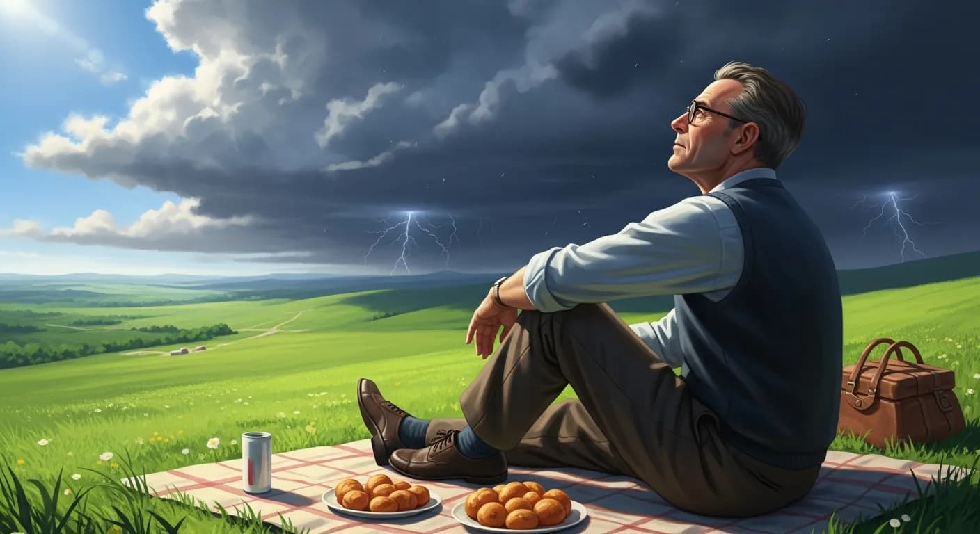 「W・H・オーデン」「死とは、ピクニックのとき遠くに聞こえる稲妻の音。」の画像