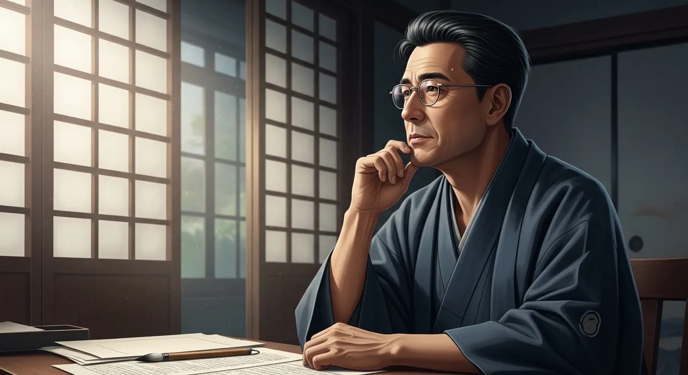 「谷崎潤一郎」「恋というのは一つの芝居なんだから、筋を考えなきゃだめだよ。」の画像