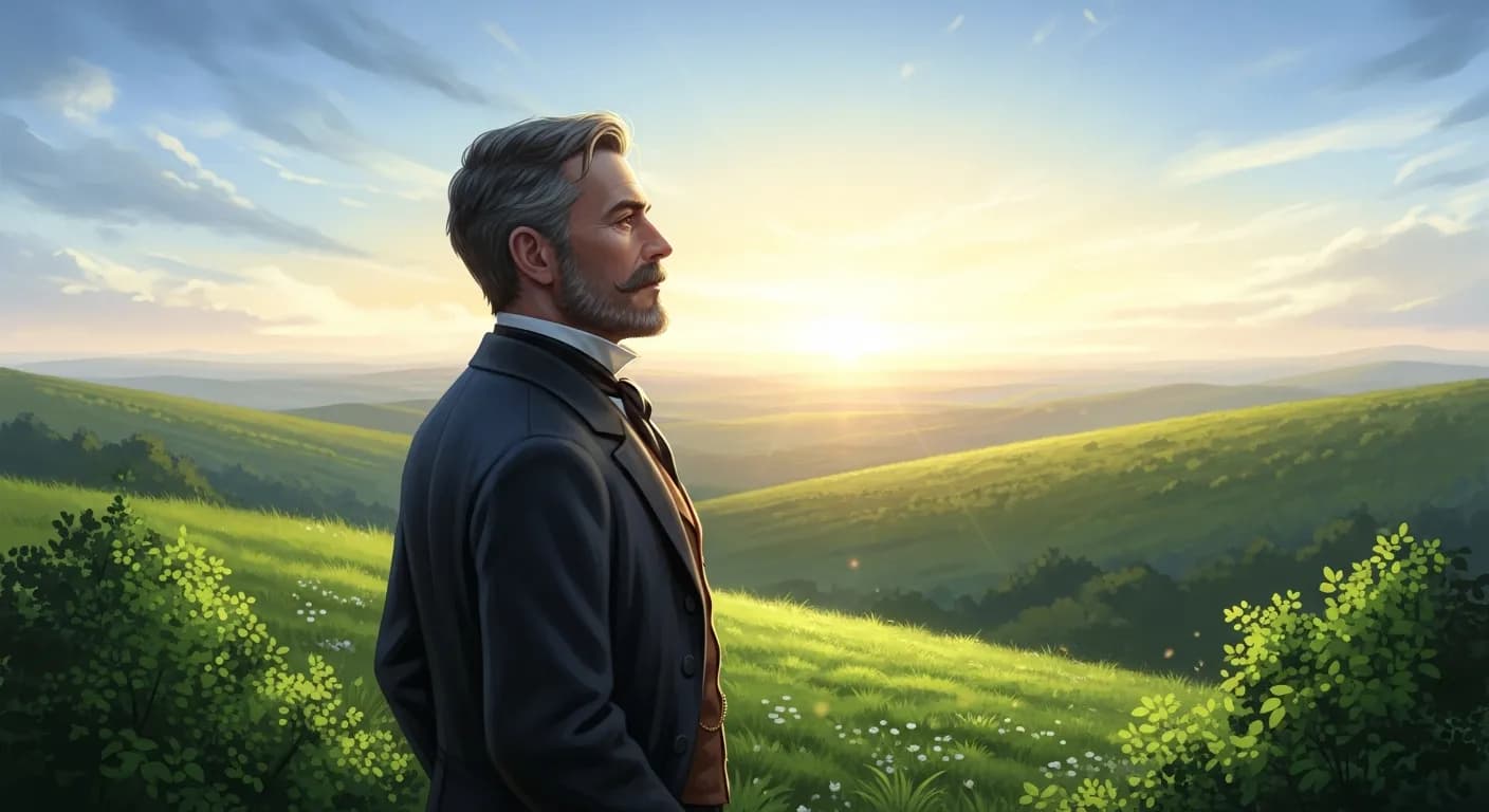 「George William Curtis」「幸福はまず何より健康のなかにある。」の画像