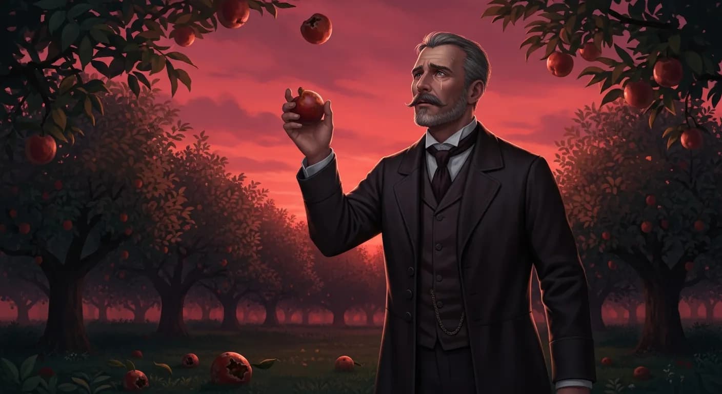 「ポール・ヴェルレーヌ」「恋のチャンスは、 熟れている時にもがなければならない果物のようだ。 一度地から落ちたら二度とチャンスはないだろう。」の画像