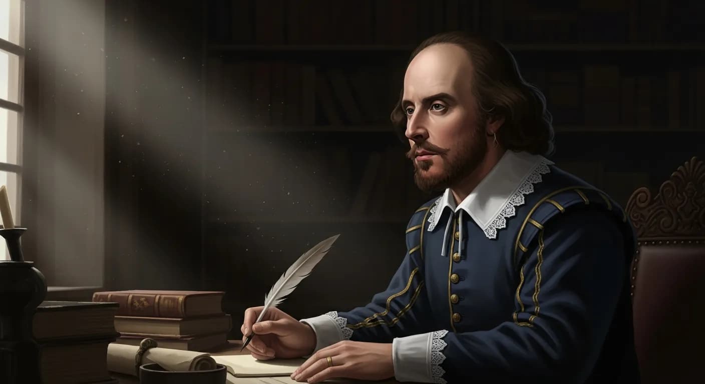 「ウィリアム・シェイクスピア」「天は自ら行動しない者に救いの手をさしのべない。」の画像