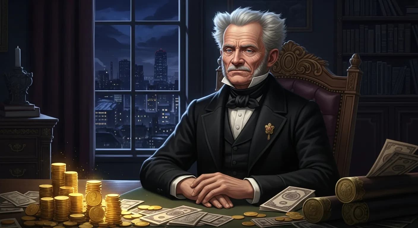 「アルトゥル・ショーペンハウアー」「金銭は、人間の抽象的な幸福です。
だから、もはや具体的に幸福を享楽する能力のなくなった人は、その心を全部、金銭にかけるのです。」の画像