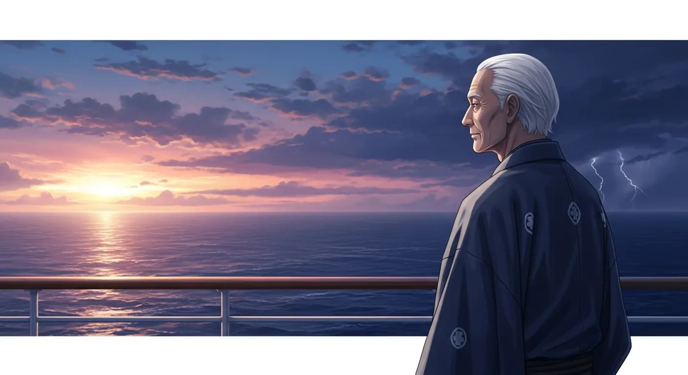 「中村天風」「船に乗っても、もう波が出やしないか、嵐になりゃしないか、それとも、この船が沈没しやしないかと、船のことばかり考えていたら、船旅の愉快さは何もなかろうじゃないか。
人生もまたしかりだよ。」の画像