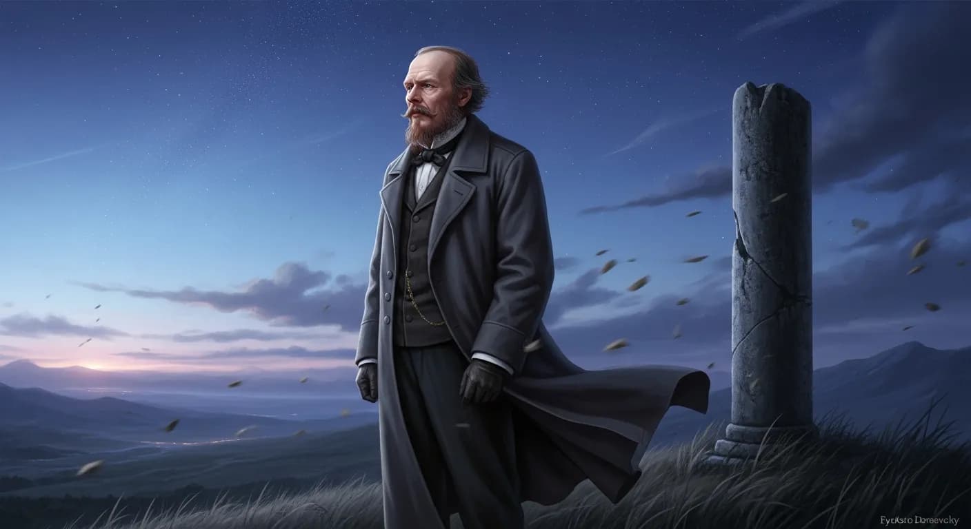 「フョードル・ドストエフスキー」「完全な自由というものは、 生きていても生きていなくてもまったく同じになったとき、はじめて得られるものなんです。」の画像