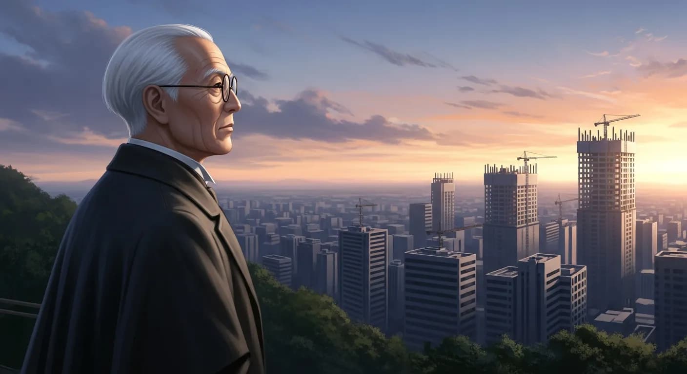 「渋沢栄一」「もうこれで満足だという時は、すなわち衰える時である。」の画像