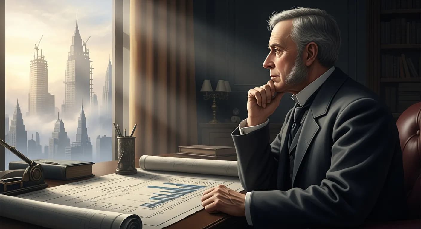 「アンドリュー・カーネギー」「最も高い目標を達成するには、一歩一歩進むしかないという事実を、頭に入れておかなければならない。」の画像