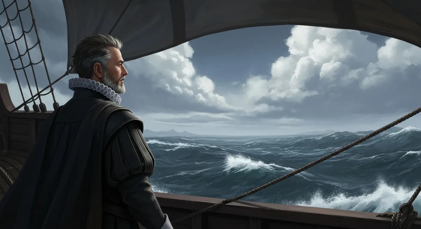 「ミシェル・ド・モンテーニュ」「目指す港がないような航海をしていたら、どんな風が吹いても助けにならない。」の画像