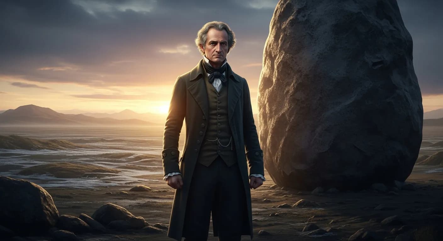 「ヨハン・ヴォルフガング・フォン・ゲーテ」「自分一人で石を持ち上げる気がなかったら、二人でも持ち上がらない。」の画像