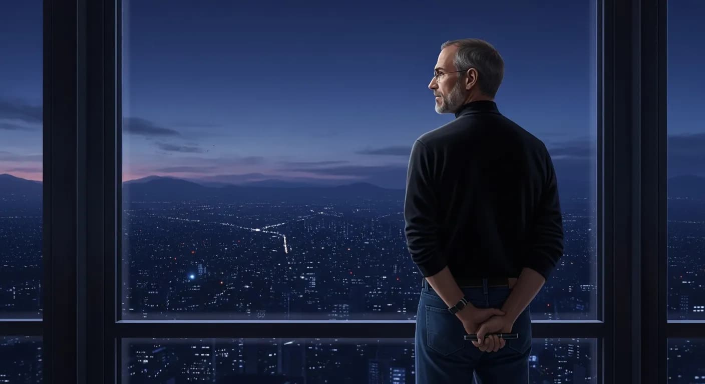 「スティーブ・ジョブズ」「過去ばかり振り向いていたのではダメだ。
自分がこれまで何をして、これまでに誰だったのかを受け止めた上で、それを捨てればいい。」の画像