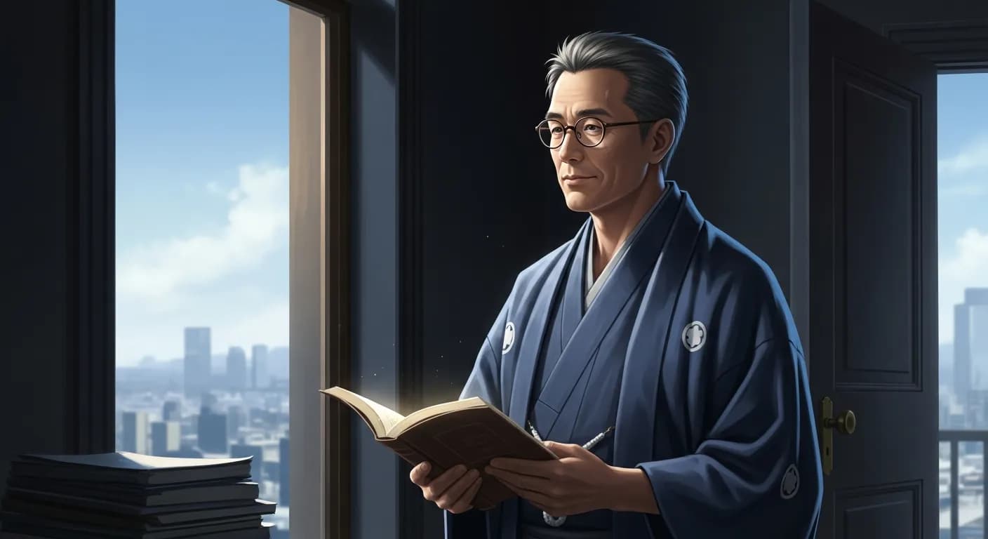 「松下幸之助」「一方はこれで十分だと考えるが、もう一方はまだ足りないかもしれないと考える。
そうしたいわば紙一枚の差が、大きな成果の違いを生む。」の画像