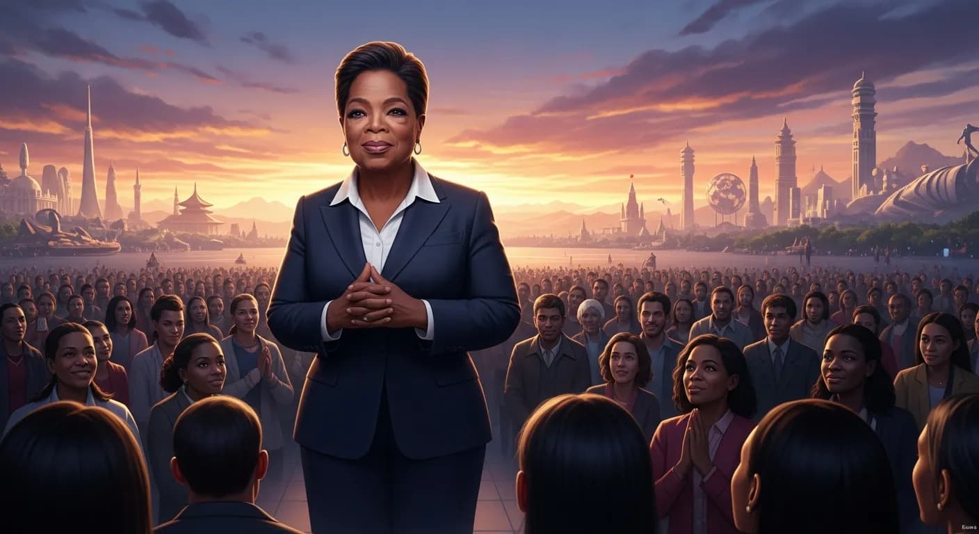 「オプラ・ウィンフリー」「人間としての欲求や希望はだれもが同じ。」の画像