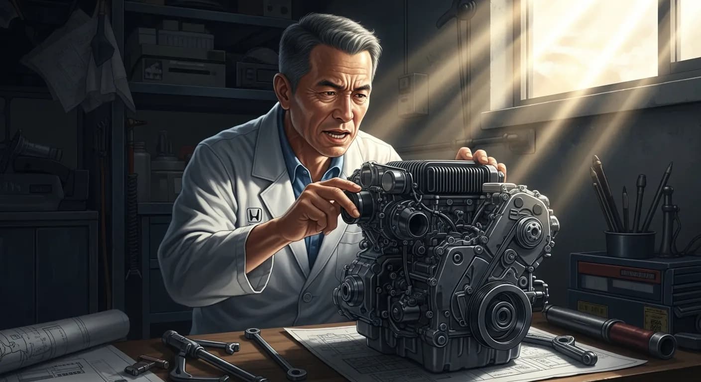 「本田宗一郎」「独創的な新製品をつくるヒントを得ようとしたら、市場調査の効力はゼロとなる。
大衆の知恵は決して創意などはもっていないのである。
大衆は作家ではなく、批評家なのである。」の画像