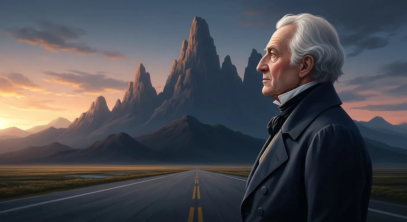 「ヨハン・ヴォルフガング・フォン・ゲーテ」「我々は高みに憧れるが、歩き出すことには無関心だ。
山々を望みながら、平らな道を歩きたがる。」の画像