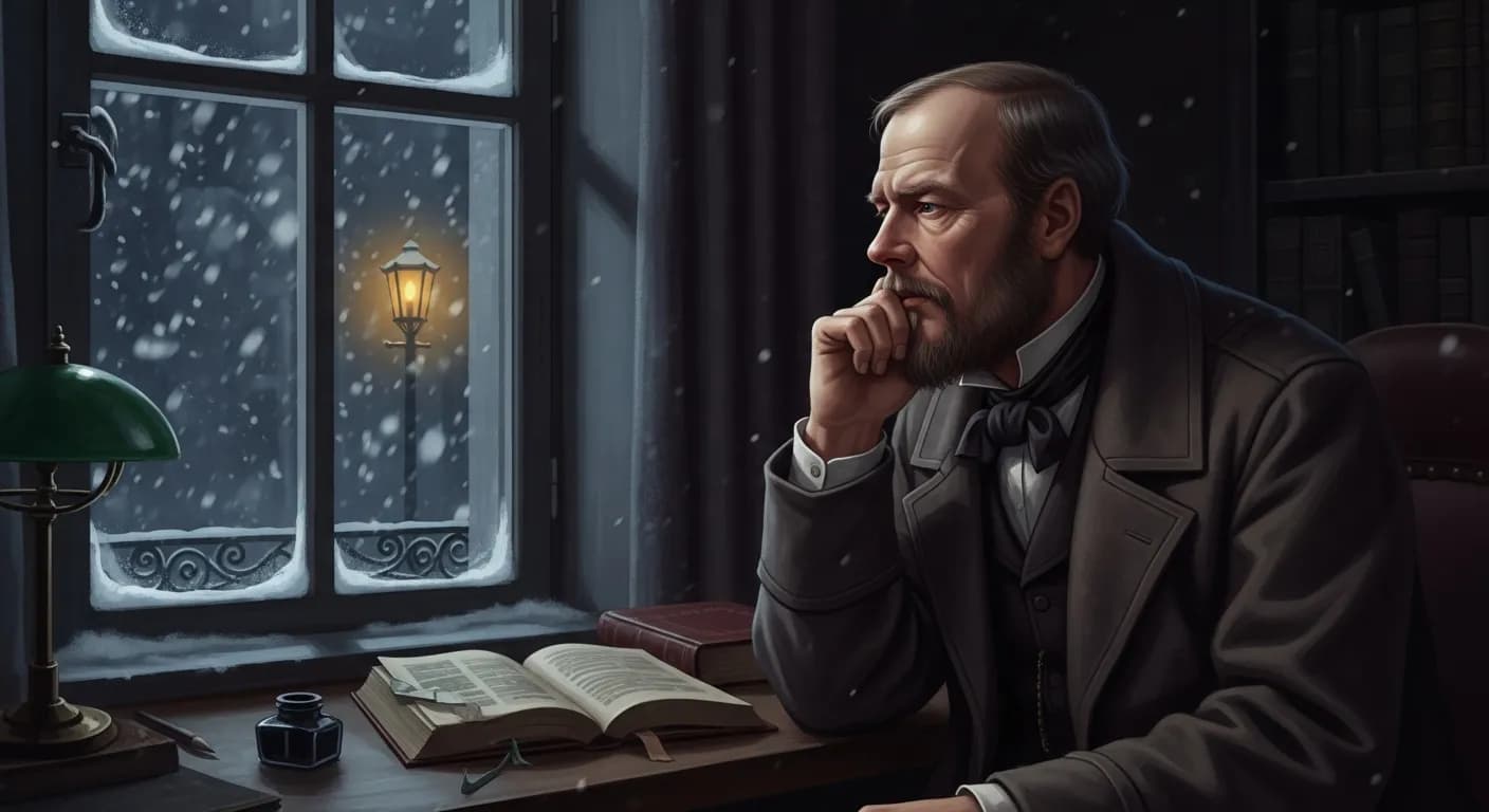 「フョードル・ドストエフスキー」「愛情に満ちあふれた心には、悲しみもまた多いものである。」の画像