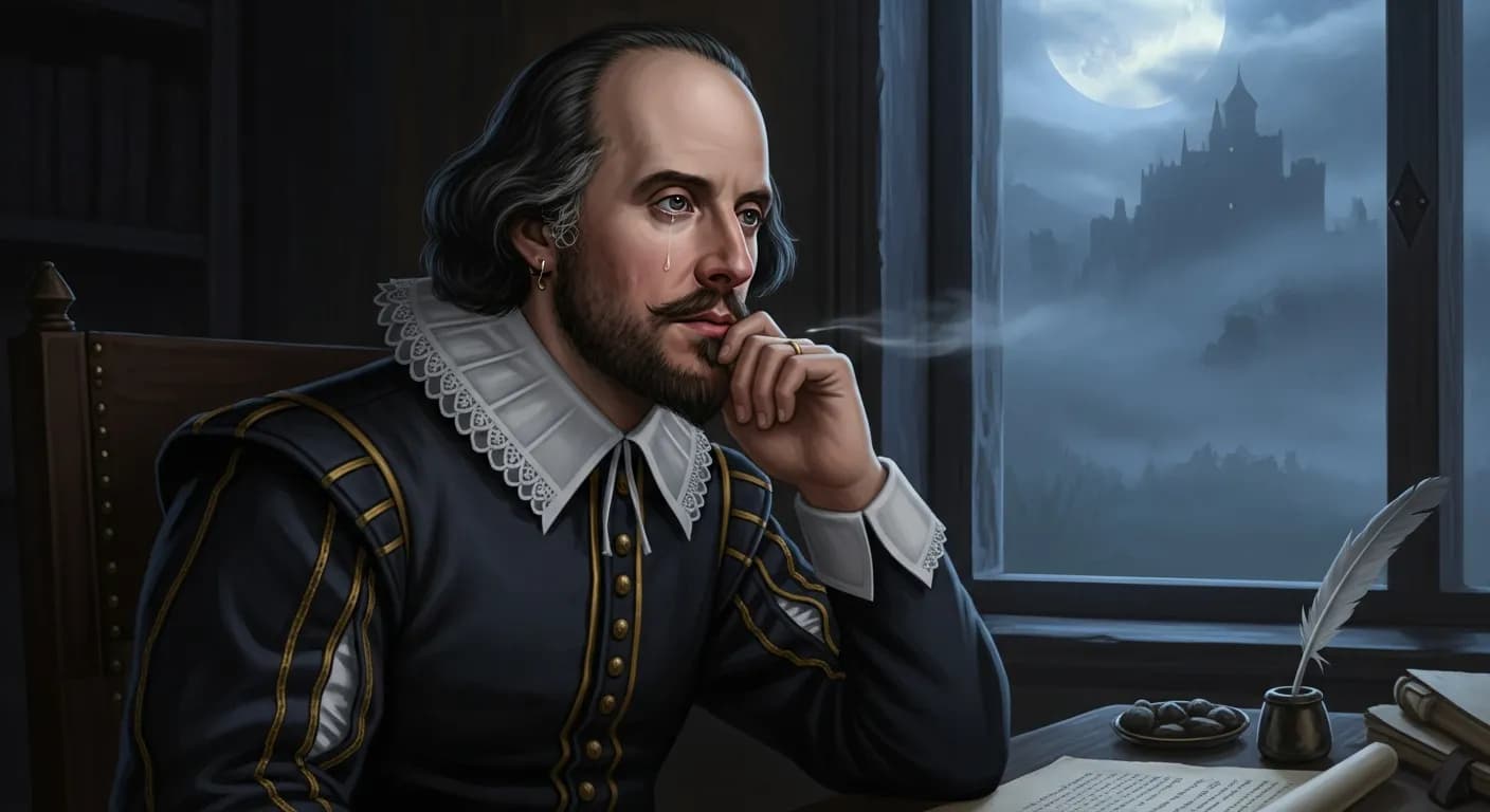 「ウィリアム・シェイクスピア」「恋ってのは、それはもう、ため息と涙でできたものですよ。」の画像