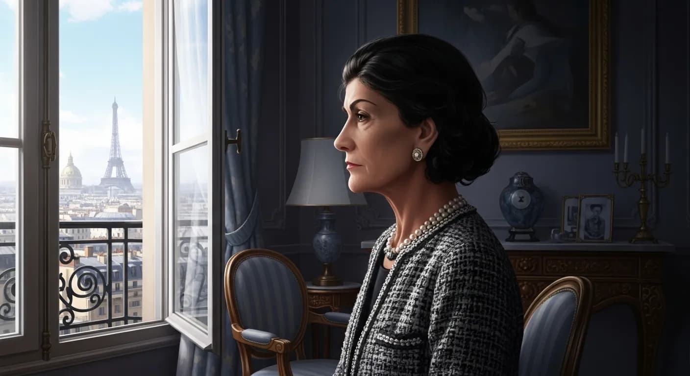 「ココ・シャネル」「大恋愛も、耐え忍ぶことが大切です。」の画像