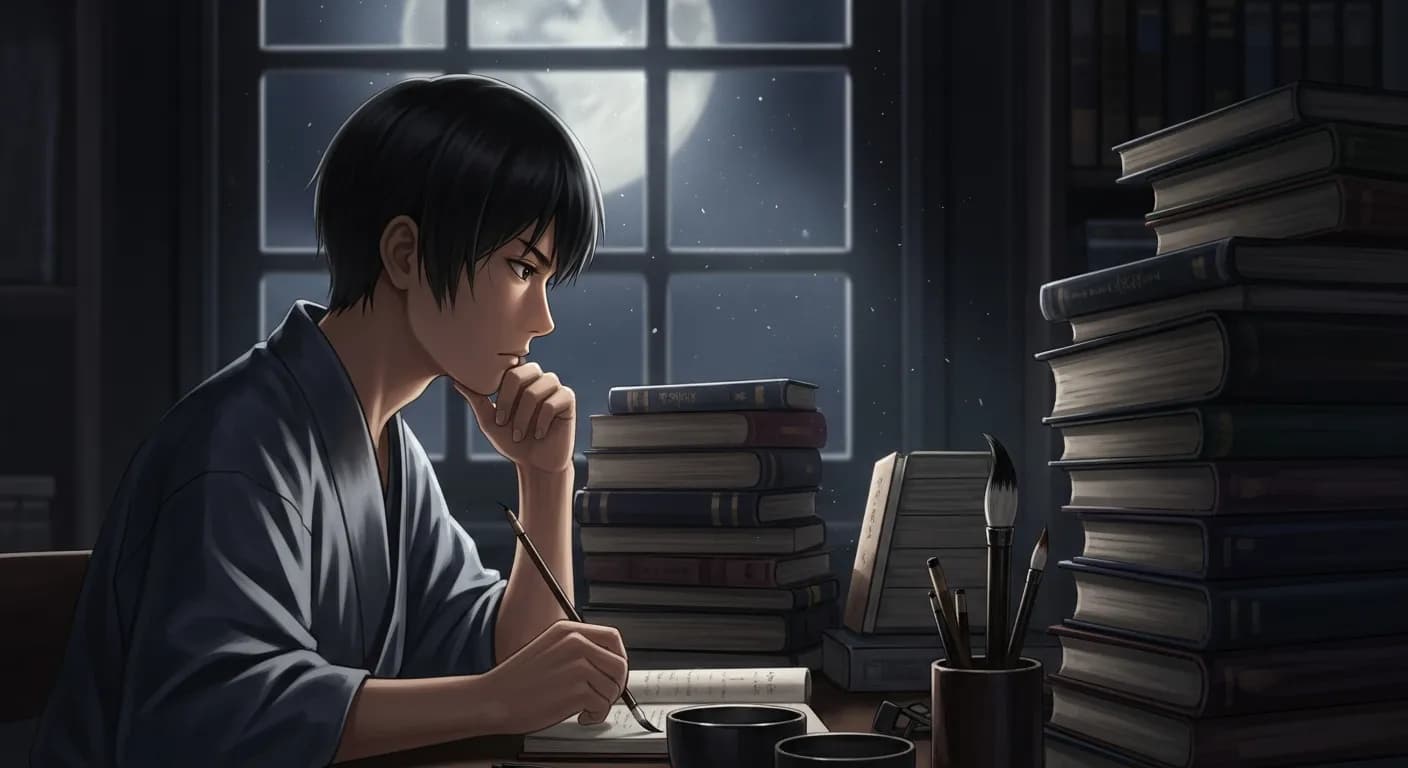 「吉田松陰」「一日一字を記さば
一年にして三百六十字を得、
一夜一時を怠らば、
百歳の間三万六千時を失う。」の画像