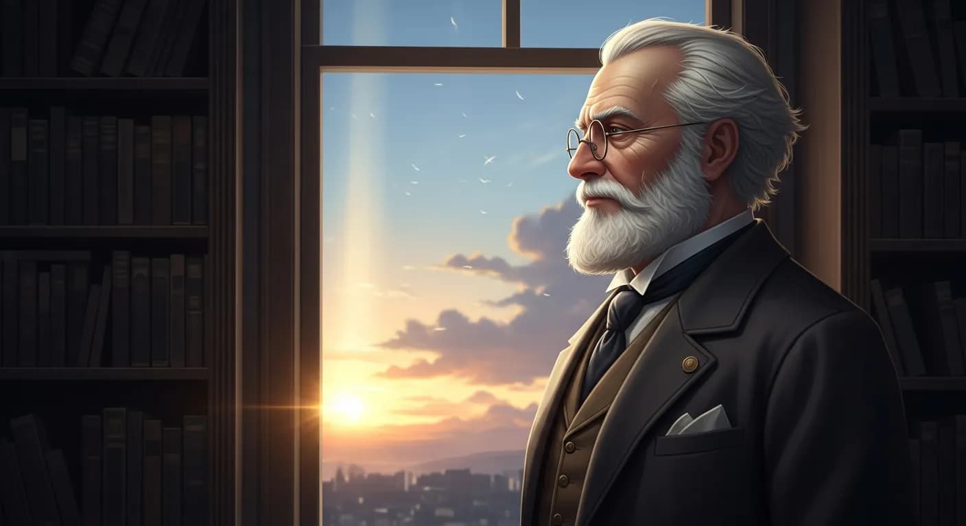 「カール・ヒルティ」「人間の最も偉大な力とは、その一番の弱点を克服したところから生まれてくるものである。」の画像