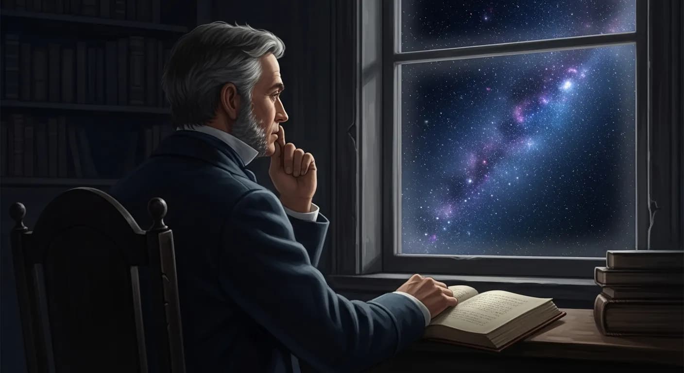 「ラルフ・ワルド・エマーソン」「もし人間の精神が理解できるほど単純なのであれば、人間はあまりに単純なためにそれを理解できないだろう。」の画像