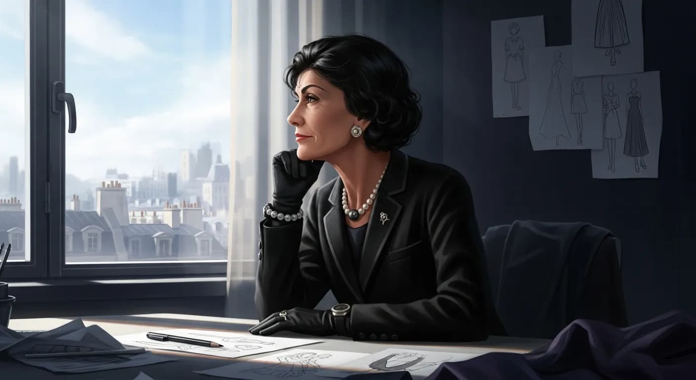 「ココ・シャネル」「天分は持って生まれるもの。
才能は引き出すものよ。」の画像