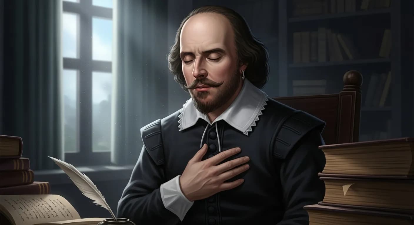 「ウィリアム・シェイクスピア」「恋は目で見ず、心で見るのだわ。」の画像