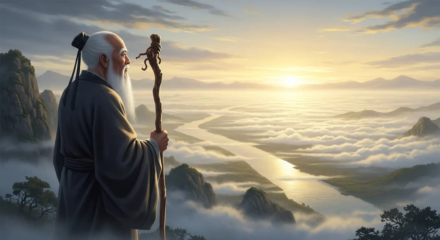 「老子」「善く敵に勝つものは争わず。」の画像