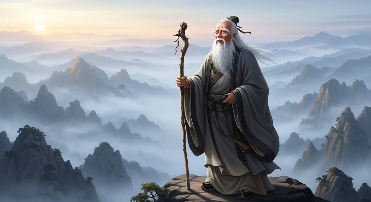 「老子」「真言は美ならず、美言は真ならず。」の画像