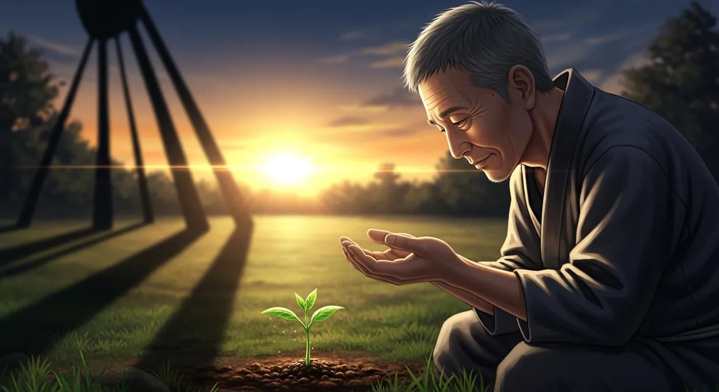 「相田みつを」「あのときの
あの苦しみも
あのときの
あの悲しみも
みんな肥料になったんだなあ
じぶんが自分になるための」の画像